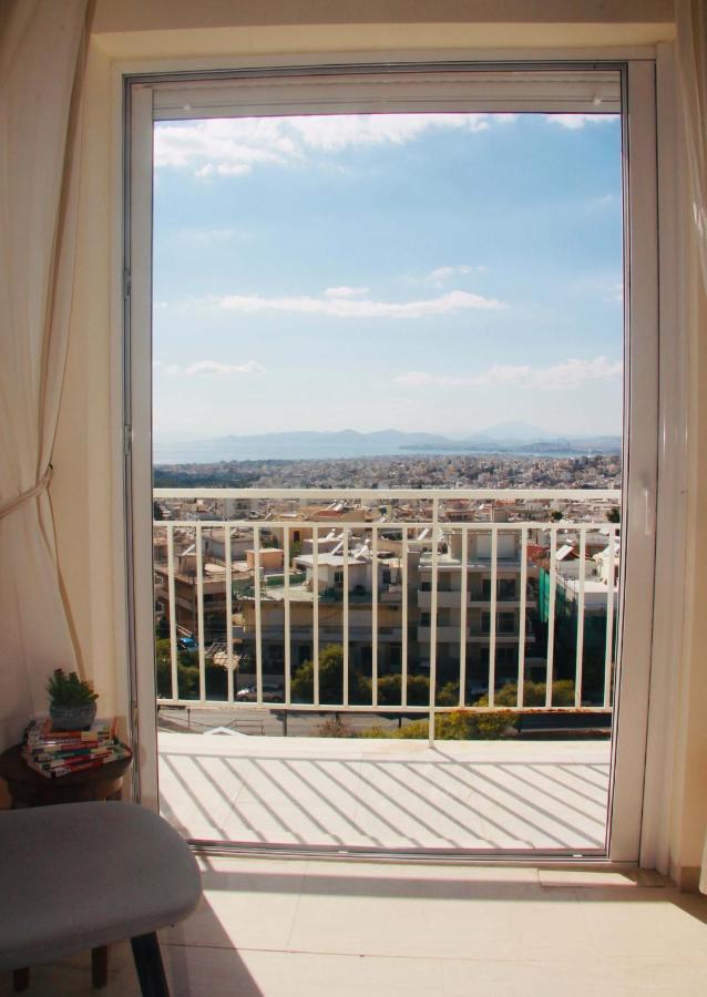 Appartamento Penthouse With Sea View Atene Esterno foto
