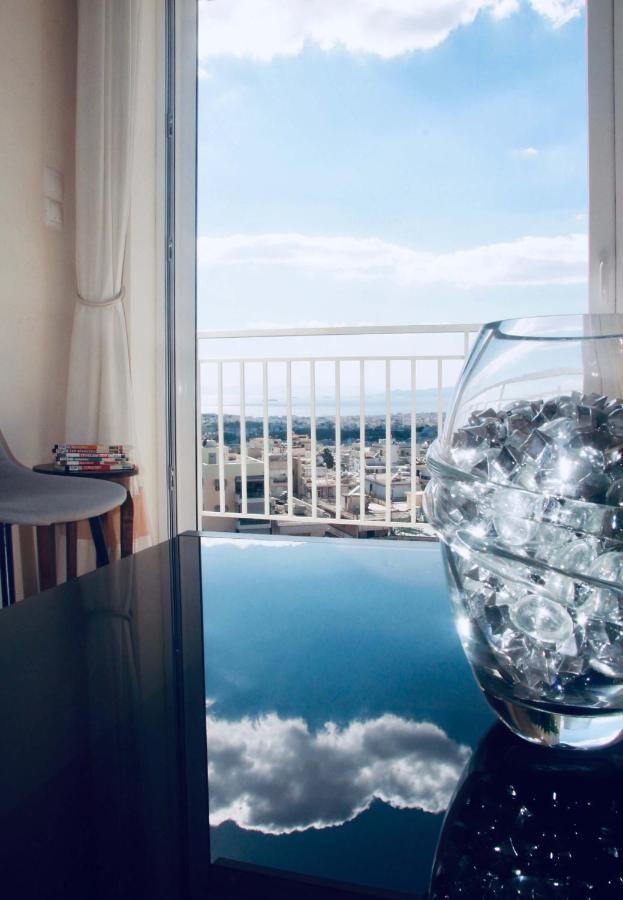 Appartamento Penthouse With Sea View Atene Esterno foto